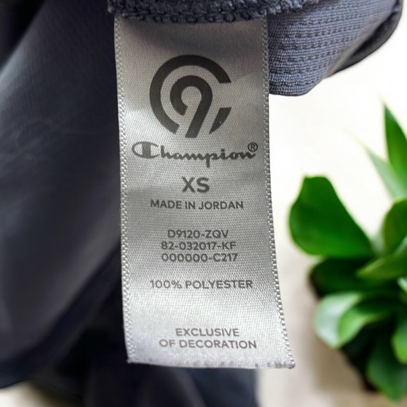 Champion C9 Women's Run Half Zip Pullover "Military Blue Heather" Top - Picture 15 of 16